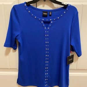 Rafaella Studded Blouse